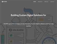 Tablet Screenshot of iglearn.com